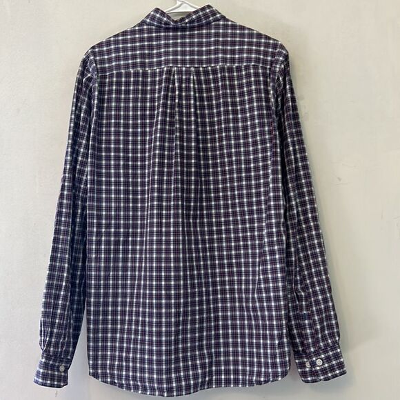 Brooks Brothers blue plaid long sleeve button down shirt Size M - Picture 6 of 11
